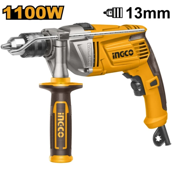 Bormașină 1100W cu Impact INGCO ID11008