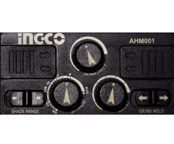 Mască pentru Sudură Automată cu Cristale Lichide AHM001 INGCO - imagine 2